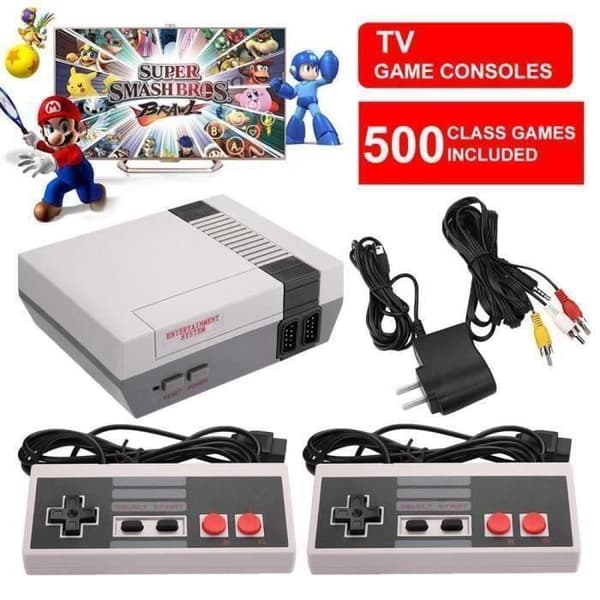 Trådlös handkontroll för NES Mini Classic Edition, 2,4G trådlös spelkontroll för Nintendo Mini NES Classic Edition- USED