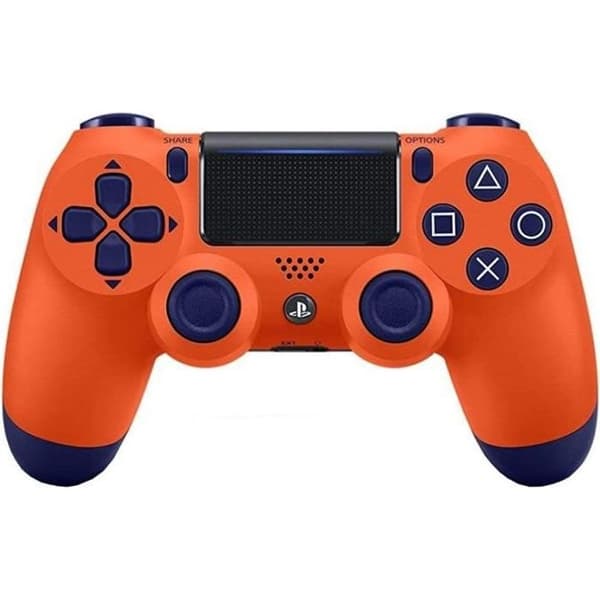 Dual Shock 4 trådlös handkontroll för PS4 - Sunset Orange- USED