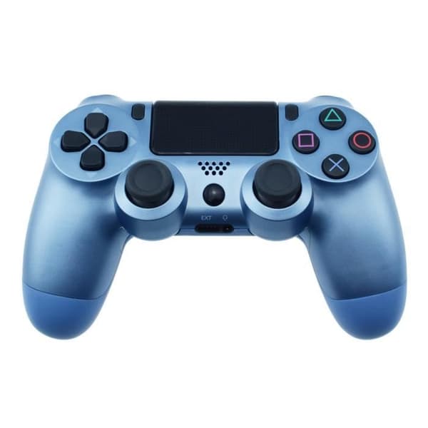 PS4-light gamepad bluetooth controller trådlös gamepad blå- USED