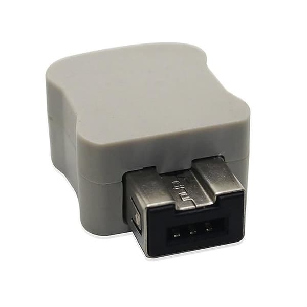 Grå trådlös handkontroll Gamepad Nintendo Mini Classic NES-konsol Turbo-funktion- USED