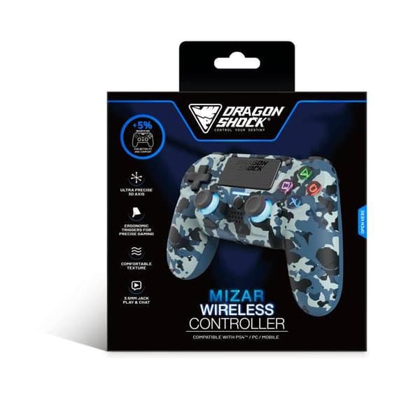 Kontroller Dragonshock DSCPS4 BC Flerfärgad
