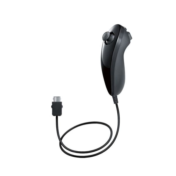 Wii U Nunchuk Controller Svart- REFURBISHED