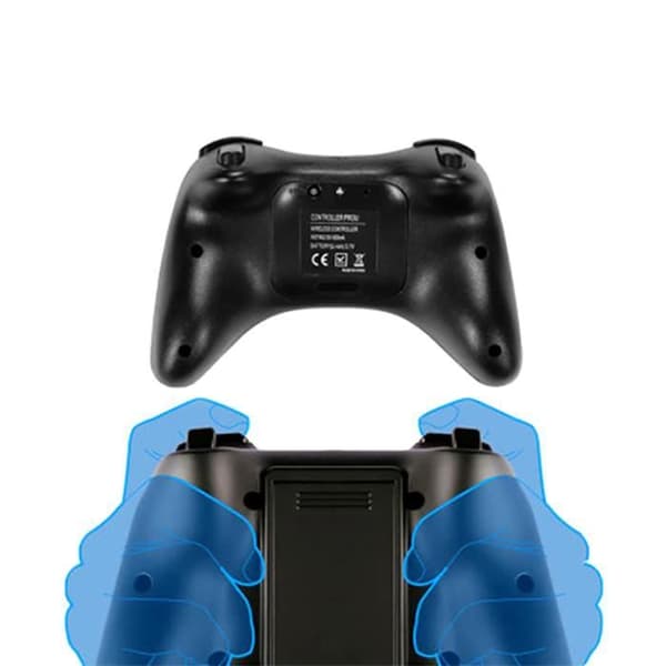 Klassisk trådlös dubbel Bluetooth analog spelkontroll kompatibel med Nintendo Wii U Pro- REFURBISHED