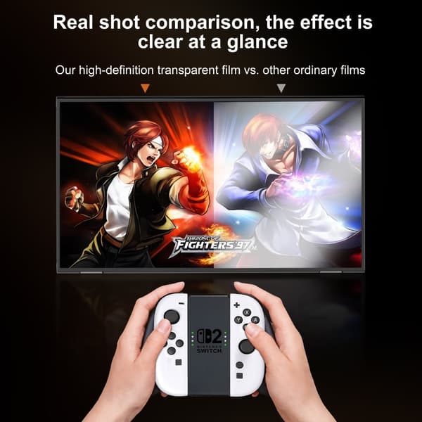 INF Nintendo Switch 2 Härdat Glasskärmskydd - Klar