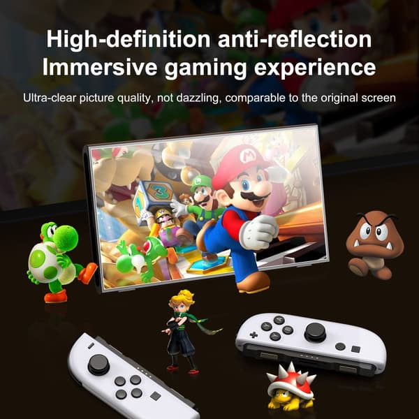 INF Nintendo Switch 2 Härdat Glasskärmskydd - Klar