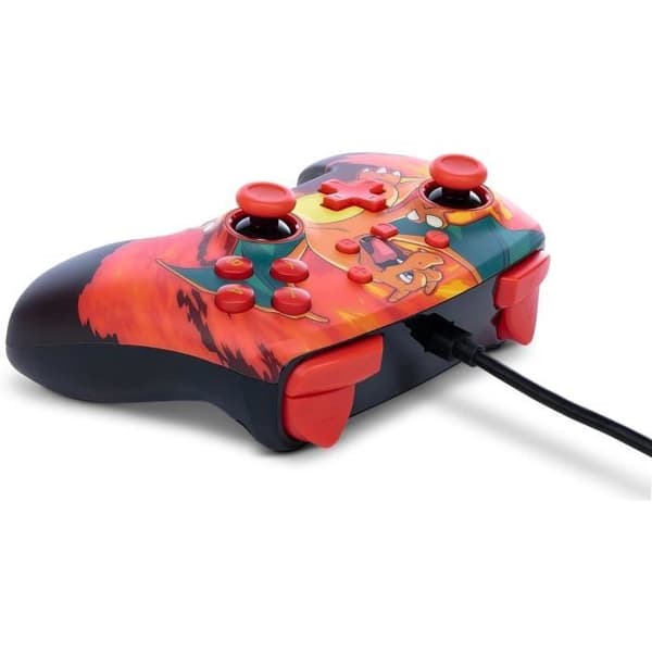 Spelkontroll - POWER A - Charizard Vortex - Trådad - 3,5 mm ljudkontakt - 3 m USB-kabel