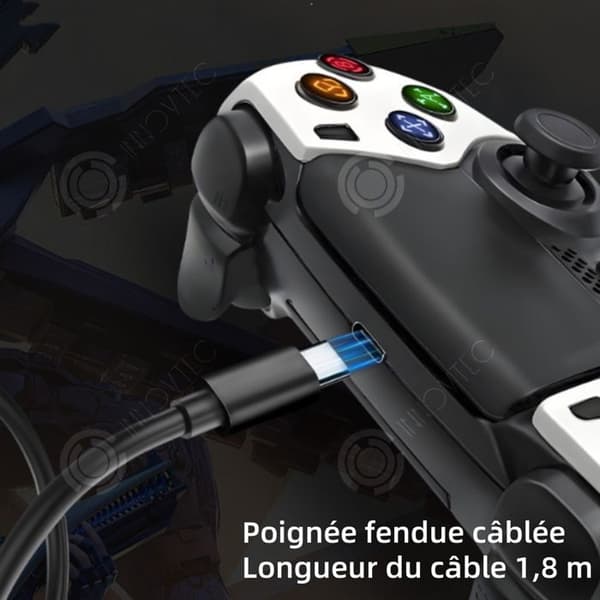 INN Spelkontroll 16x6,5x13cm trådbunden sexaxlig somatosensorisk spelkontroll lämpad för p5-datorer