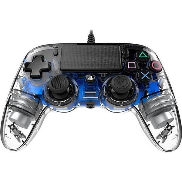 Spelkontroll - NACON - PS4 - Luminous - Translucent Blue - Trådlös - Vibration