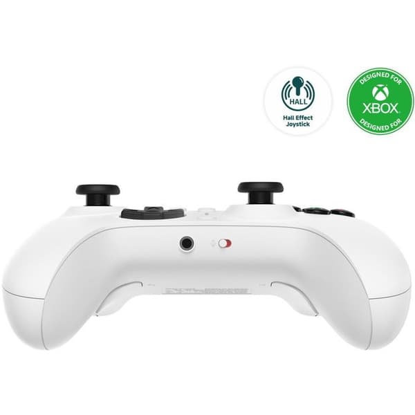 8BitDo Ultimate Wired Controller (Hall-effekt joystick) - Vit - Xbox