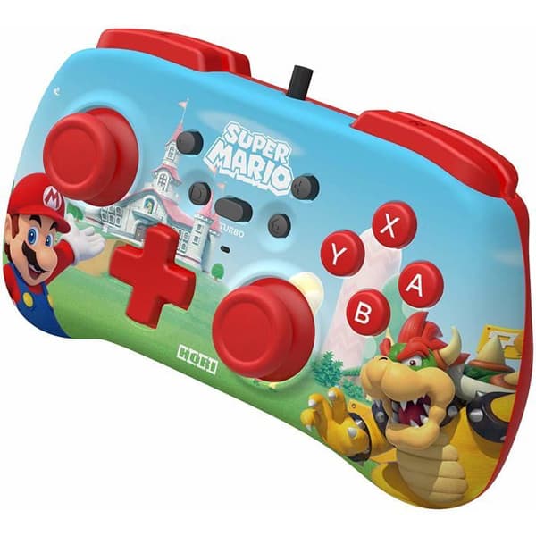 Spelkontroll - HORI - Mini Pad Mario - Röd - Trådad - Nintendo Switch