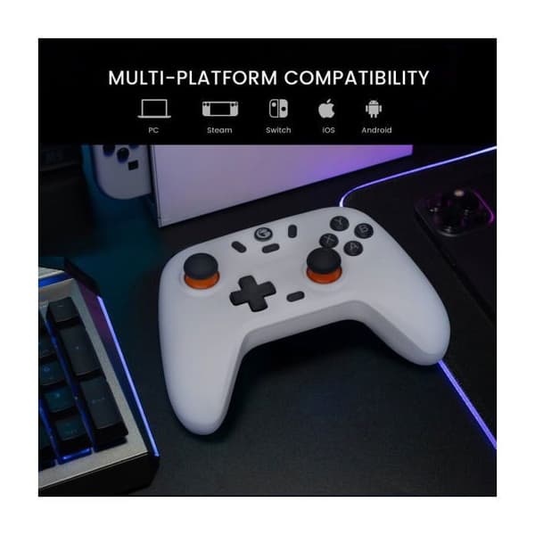 GameSir Nova Lite Multiplattformsspelskontroll Stellar White
