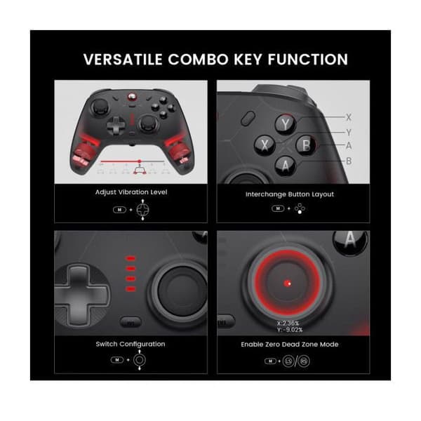 GameSir Cyclone 2 Paket Svart