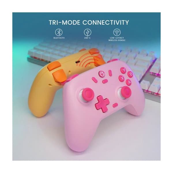 GameSir Nova Lite Multiplatform Gaming Controller Blush Pink (multiplattform spelkontroll)