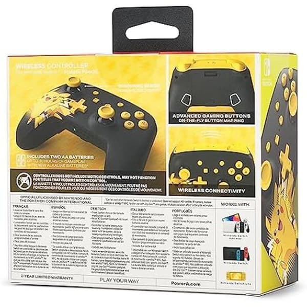 POWERA trådlös spelkontroll för Nintendo Switch, OLED-modell och Nintendo Switch Lite