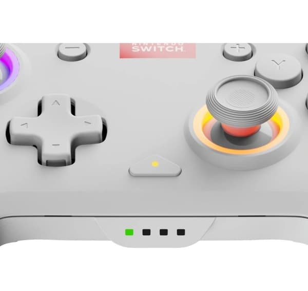 PDP trådløs kontroller Afterglow Wave Nintendo Switch, hvit