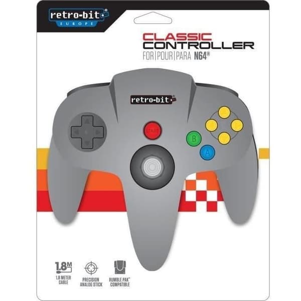 Manett Retro-Bit för Nintendo 64