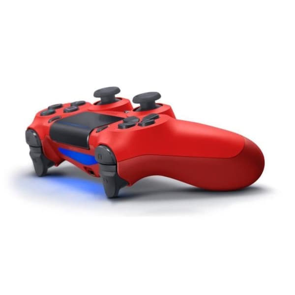 PS4 DualShock 4.0 V2 Controller Red/Magma Red - PlayStation Official