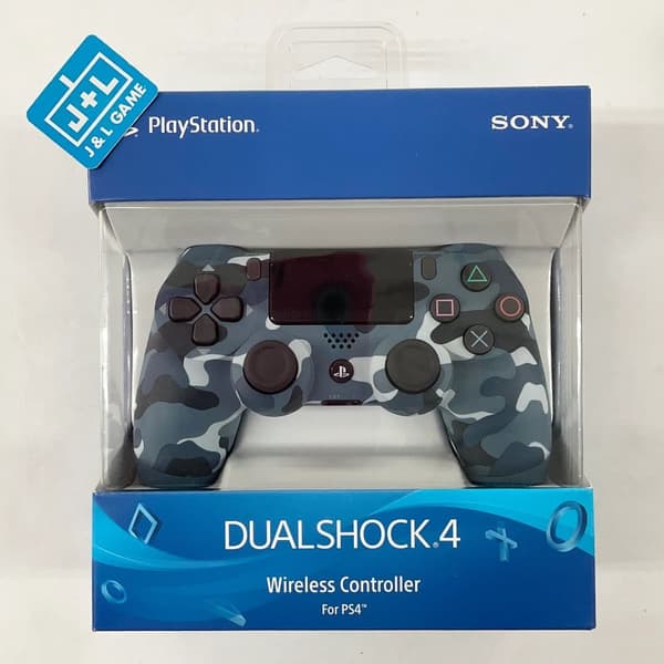 Official Sony Playstation PS4 DualShock 4 V2 Wireless Controller Kontroller- Camouflage Blue