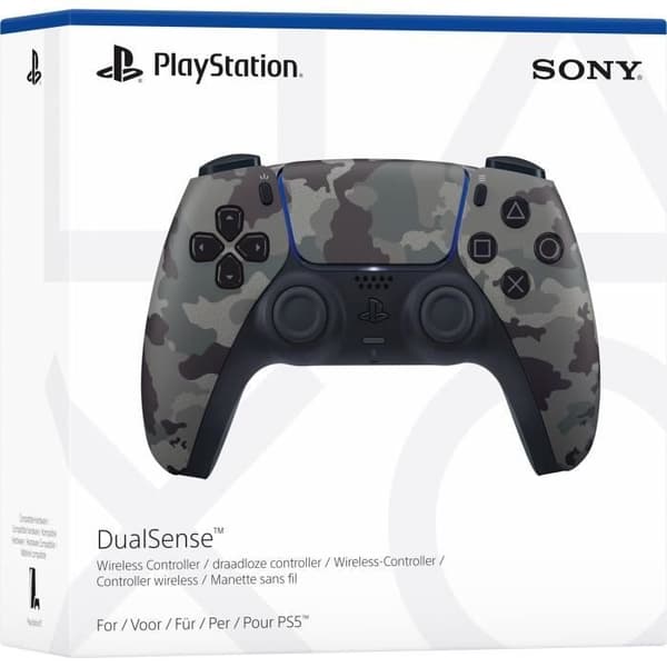 DualSense™ trådlös handkontroll - Grey Camouflage I PS5 och PC