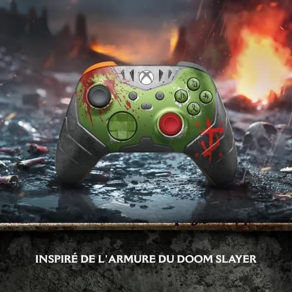 Spelkontroll - Xbox - Trådlös - DOOM: The Dark Ages - Begränsad Utgåva