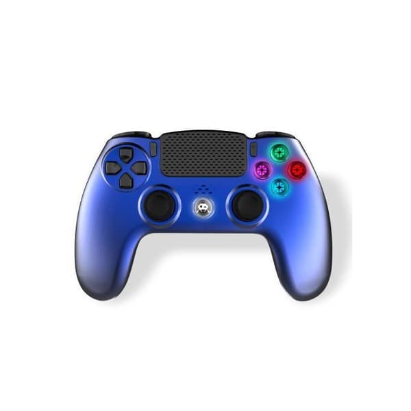 Blå trådlös handkontroll - Freaks And Geeks-Accessory-PS4