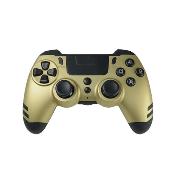 Steelplay Slimpack - 2,4 GHz trådlös handkontroll, PS4/PC-kompatibel guld