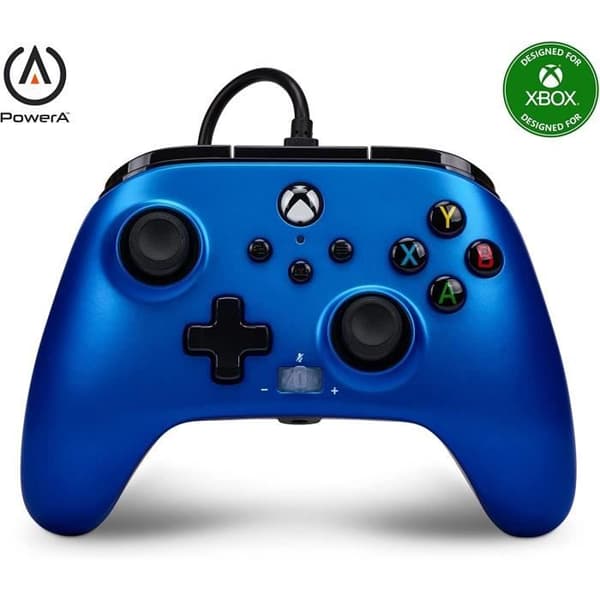 Powera Enhanced Wired Controller för Xbox Series X|S - Sapphire Fade
