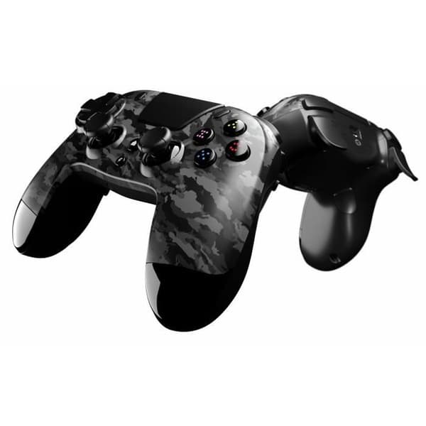 Gamepad - Gioteck - VX4 Camo - Bluetooth - Mörkgrå - Vibration