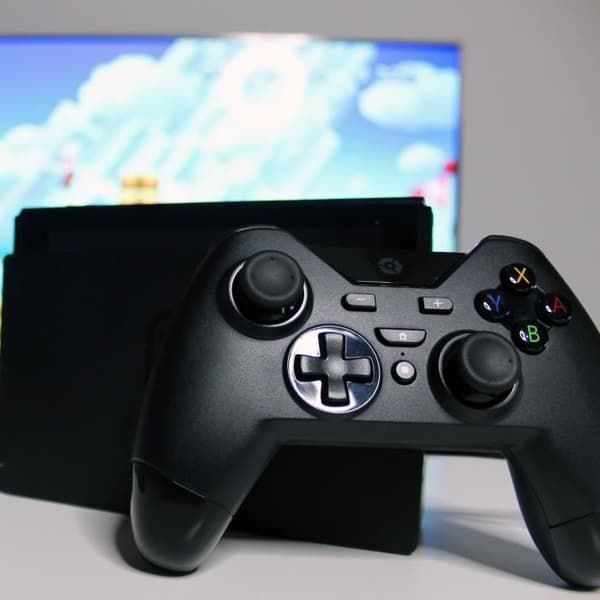 Gioteck - WX4 - Bluetooth Switch Controller - Ergonomisk design - Trådlös - (Svart)