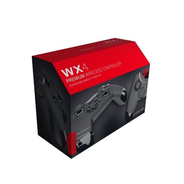 Gioteck - WX4 - Bluetooth Switch Controller - Ergonomisk design - Trådlös - (Svart)