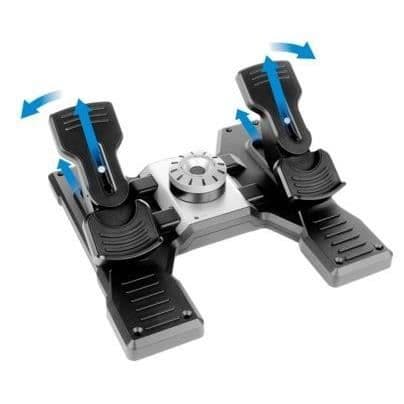 Pedalboard - Saitek från Logitech - Pro Flight Rudder Pedals