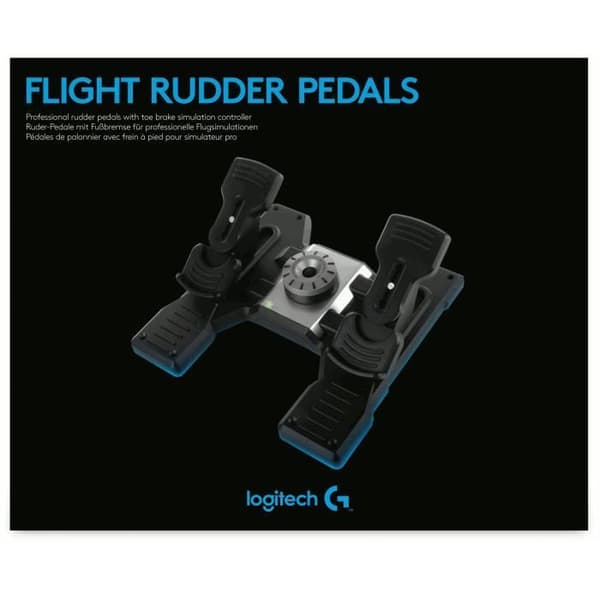 Pedalboard - Saitek från Logitech - Pro Flight Rudder Pedals
