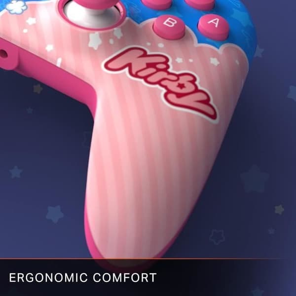 Spelkontroll - POWER A - Kirby - Trådad - USB-kabel 3m - 2 programmerbara knappar