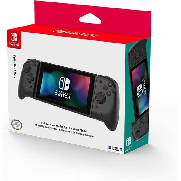 Manette Joy-Con - HORI - Split Pad Pro - Trådad - Svart - Ingen vibration