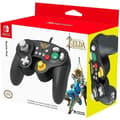 Miniatyrbild 3 av 3: Hori Battle Pad trådbunden kontrolltyp GameCube Super Smash Bros för Nintendo Switch - Zelda Design - Officiell Nintendo-licens