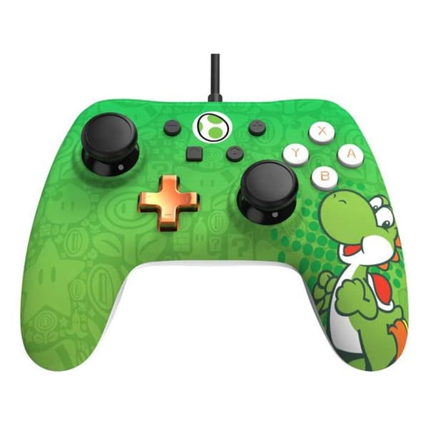 Spelkontroll - POWER A - iConic Yoshi - Trådad - Yoshi-design - 3 meter USB