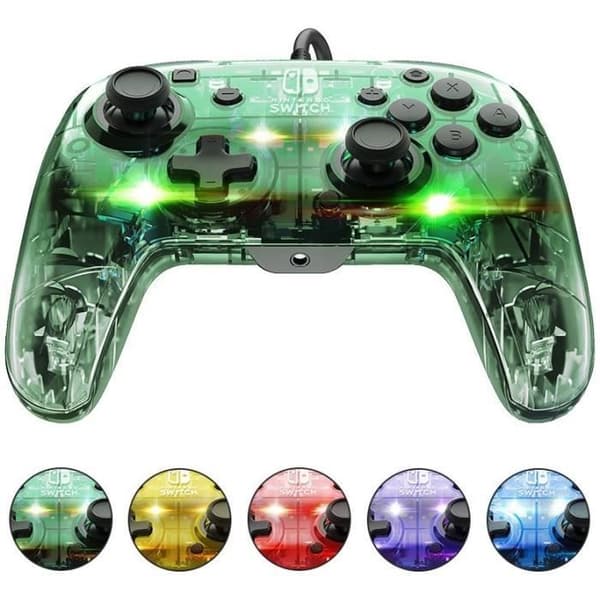 PDP Prismatic Wired Afterglow Controller för Nintendo Switch