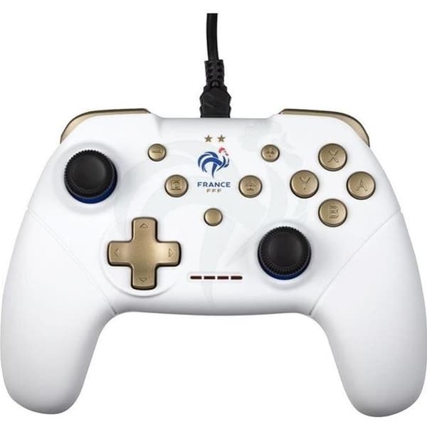Controller - KONIX - Vit - Switch och PC - Officiellt licensierad FFF