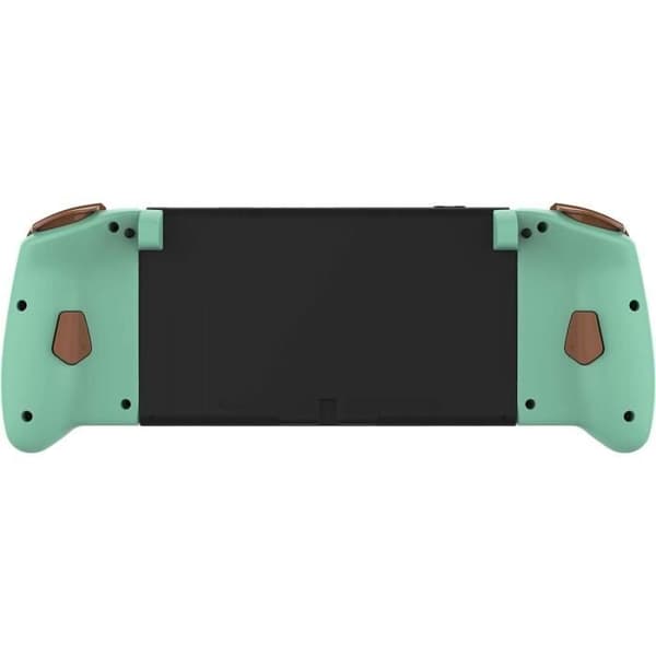 Manette Joy-Con - HORI - Split Pad Pro - Motiv Pikachu och Evoli - Trådbunden - Grön