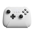 Miniatyrbild 1 av 4: - 8Bitdo bluetooth-kontroller med laddstation för Switch och PC - Vit