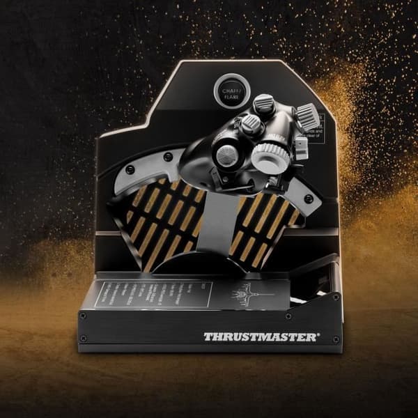 Gasreglage - THRUSTMASTER - Viper TQS - Exakt och ergonomisk kontroll - Svart - USB - PC