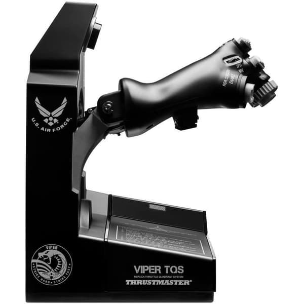 Gasreglage - THRUSTMASTER - Viper TQS - Exakt och ergonomisk kontroll - Svart - USB - PC