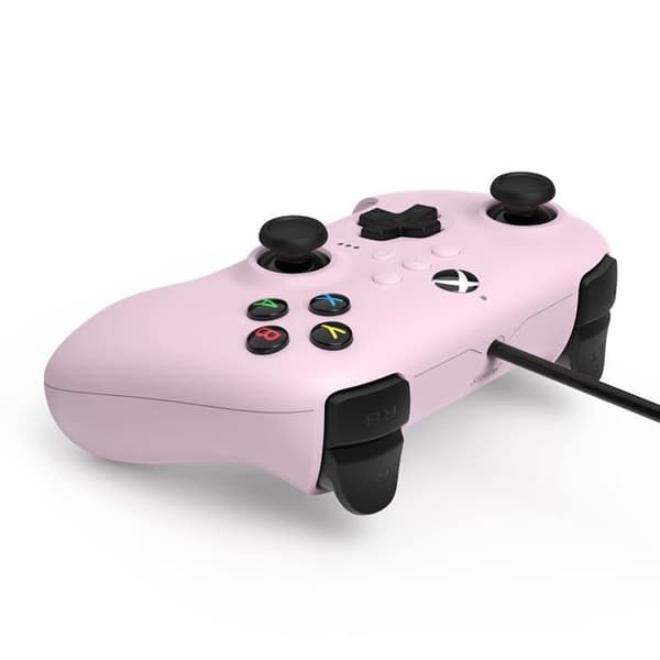 -8Bitdo Ultimate Wired Controller för Xbox Series X, Xbox Series S, Xbox One, Windows 10 och Windows 11 - Rosa