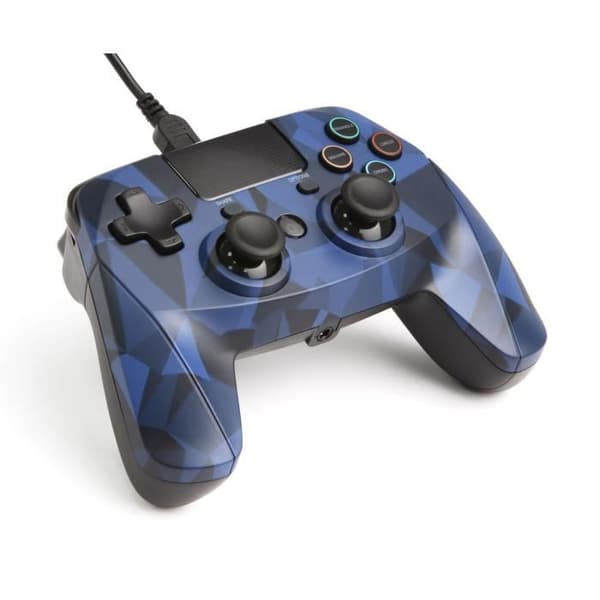 Gamepad - SNAKEBYTE - Wireless Game Pad S för PS4 - Bluetooth - Blå kamouflage - Vibration
