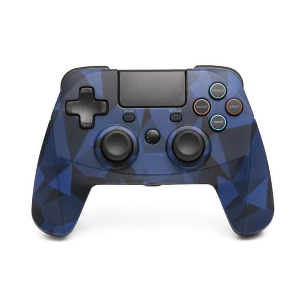 Gamepad - SNAKEBYTE - Wireless Game Pad S för PS4 - Bluetooth - Blå kamouflage - Vibration