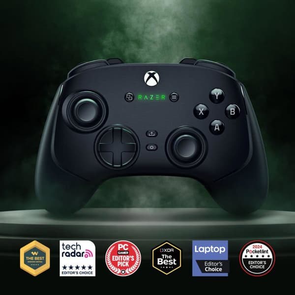 Spelkontroll - RAZER - V3 Pro - Trådlös - HyperSpeed Wireless - Svart