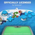 Miniatyrbild 5 av 6: Trådbunden handkontroll - PDP - Super Mario Rematch - Nintendo Switch - 3 m kabel - Officiell Nintendo-licens - Mario Escape-motiv - Blå