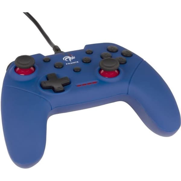 Controller - KONIX - Blue - Switch och PC - Under officiell FFF-licens
