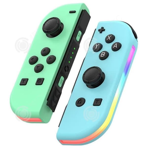 INN Manette för vänster och höger Switch RGB-belysningseffekt väckning 5.2 bluetooth vibration stort batteri