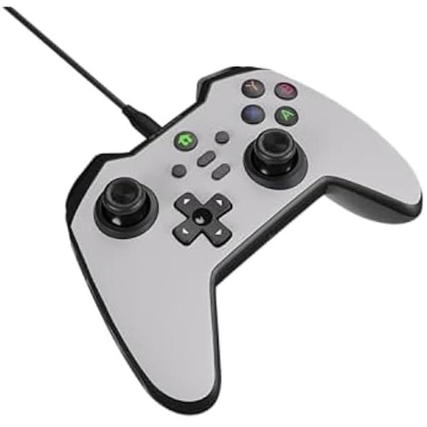 GENESIS Mangan 300 Black, White USB Gamepad Android, Nintendo S